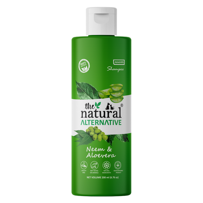 The Natural Alternative® Neem & Aloe Vera Dog Shampoo!