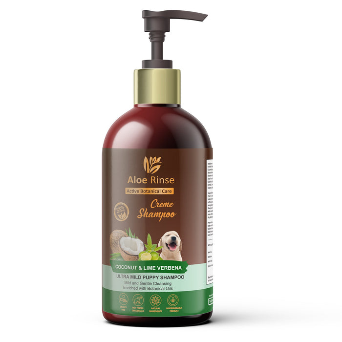 Aloe Rinse Shampoo for dogs Coconut and Lime Verbena 300 ml 