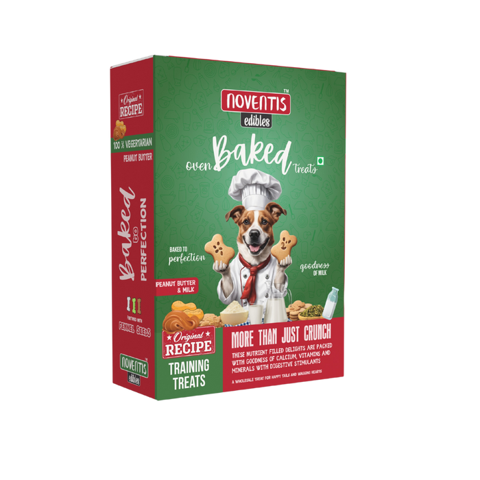 Noventis 100% Vegetarian Oven Baked Biscuits for Dogs