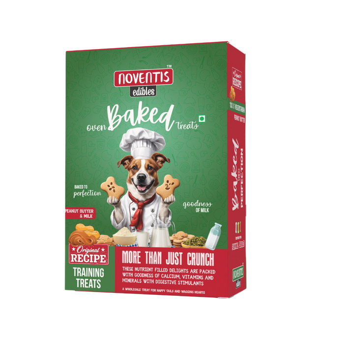 Noventis 100% Vegetarian Oven Baked Biscuits for Dogs