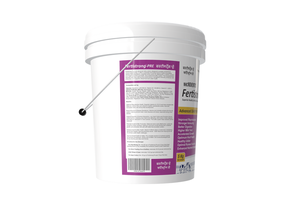 Fertistrong Pre – Advanced Dairy Premix for Fertility, Milk Yield & Rumen Health