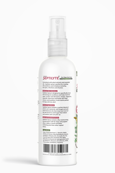 Septilyte ® Antifungal Shampoo + Botanical Skin Treatment Spray 200 ml COMBO