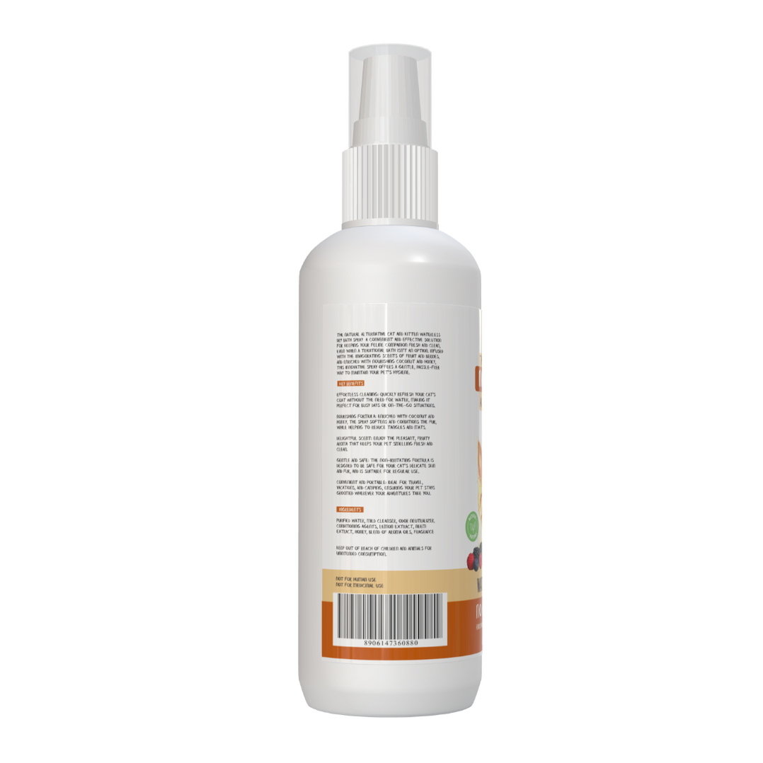Visual Reference: The Natural Alternative Cat And Kitten Waterless Dry Bath Spray