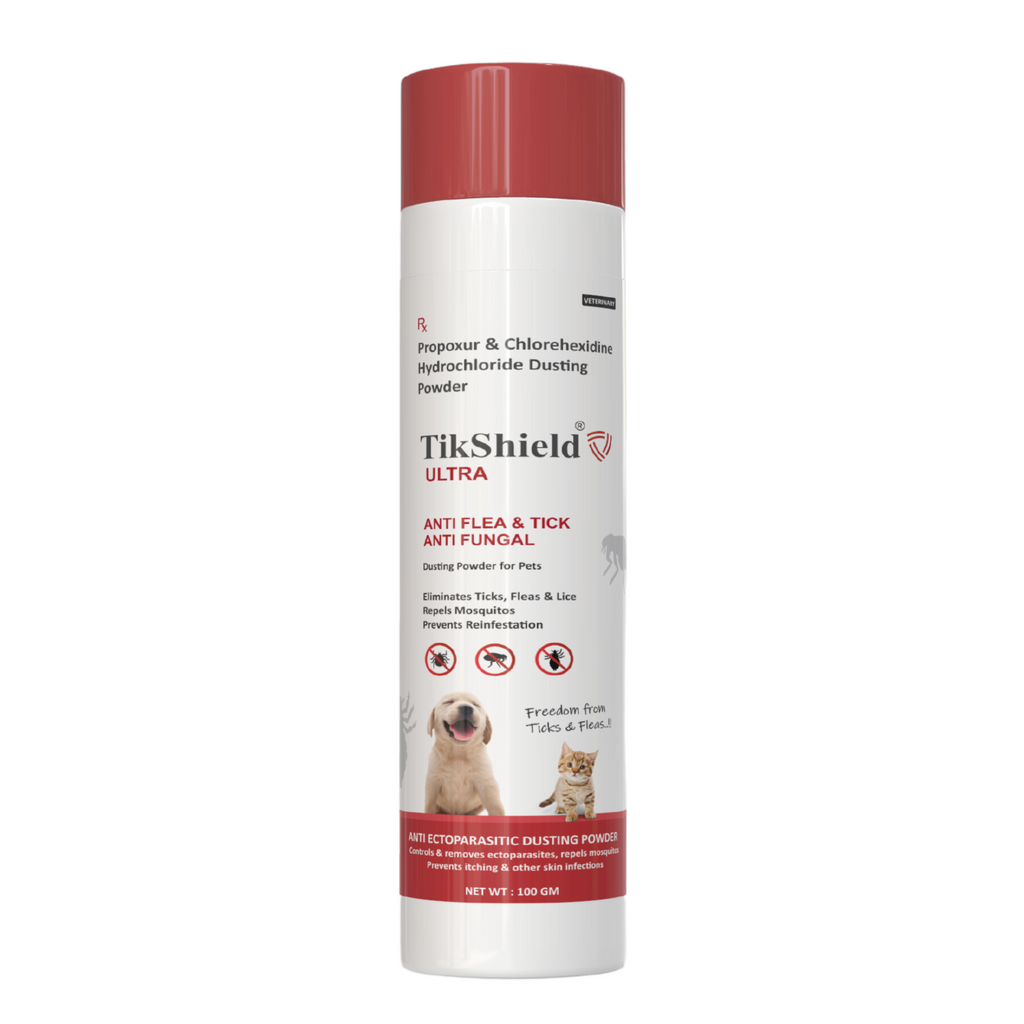 TikShield ® Ultra Dusting Powder Combat Ticks, Fleas, and Lice