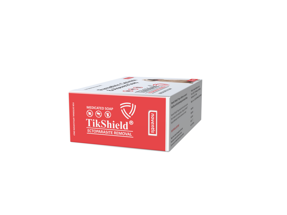 Tikshield ® Permethrin 1% Soap for Dogs - Eliminate Ticks, Fleas and Lice