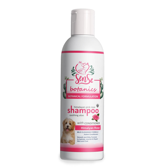 Sense Botanics™ Himalayan Rose & Aloe Shampoo 500 ml x 2+ Brush COMBO