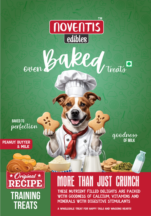 Noventis 100% Vegetarian Oven Baked Biscuits for Dogs
