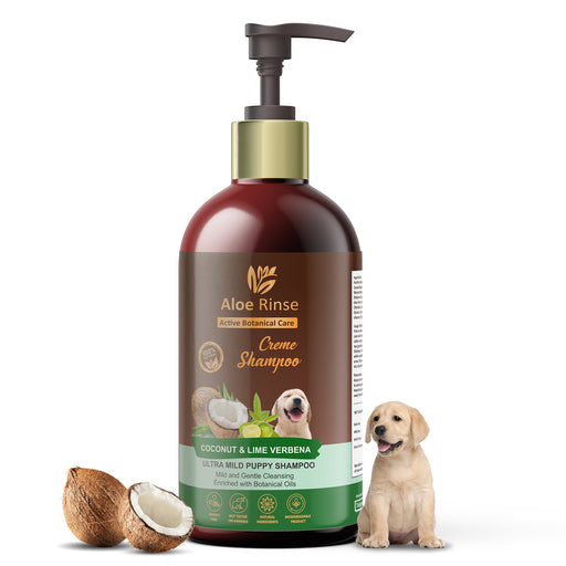 Aloe Rinse Shampoo for dogs Coconut and Lime Verbena 300 ml 