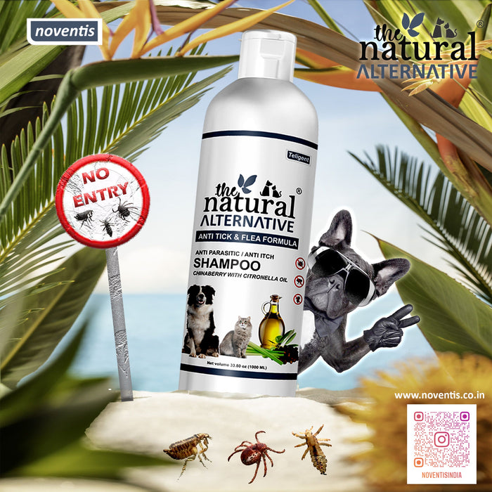 The Natural Alternative® Anti Flea & Tick Shampoo 1 Ltr