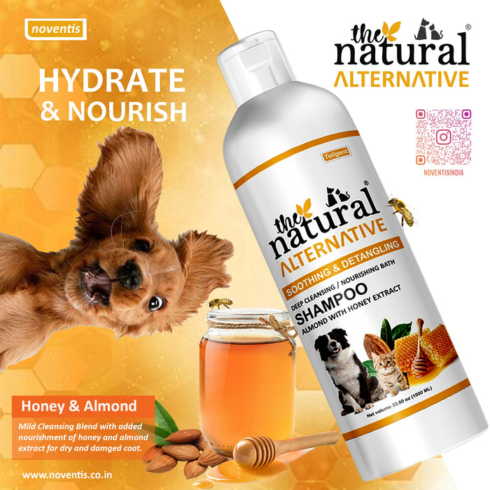 The Natural Alternative® Honey & Almond Shampoo 1 Ltr