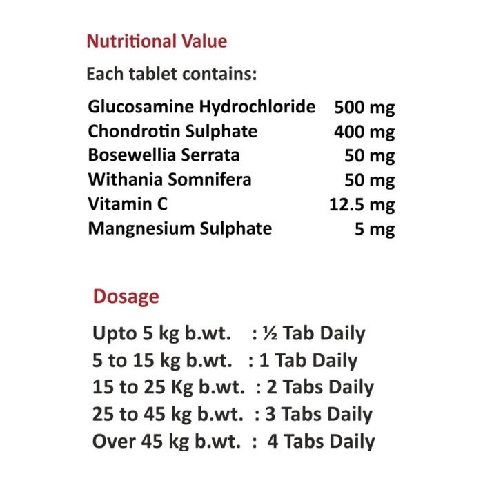 Mobiflex Joint Support Tablets